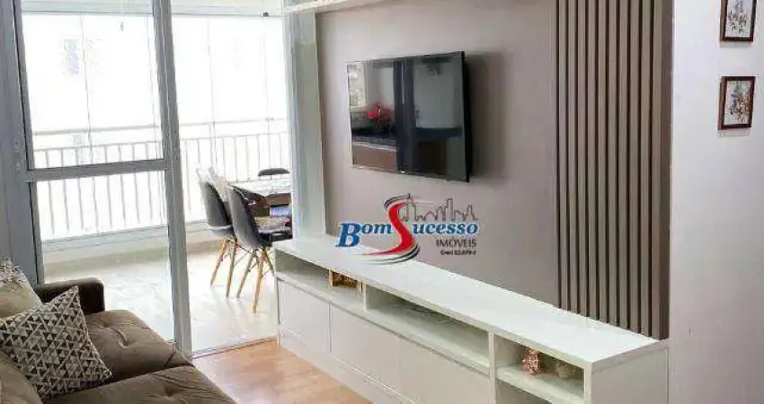 Apartamento com 2 dormitórios à venda, 62 m² por r$ 743.000,00 - vila ema - são paulo/sp