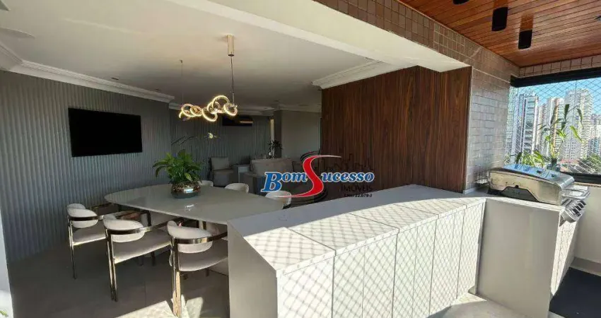 Apartamento à venda, 193 m² por r$ 2.100.000,00 - jardim anália franco - são paulo/sp