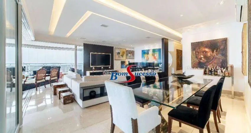 Apartamento com 4 dormitórios à venda, 297 m² por r$ 5.790.000 - jardim anália franco - são paulo/sp