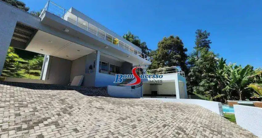 Sobrado com 4 dormitórios à venda, 250 m² por r$ 3.800.000 - condominio porto atibaia - atibaia/sp