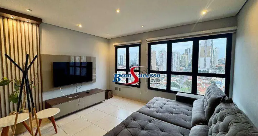 Apartamento com 2 dormitórios à venda, 74 m² por r$ 749.900 - jardim anália franco - são paulo/sp