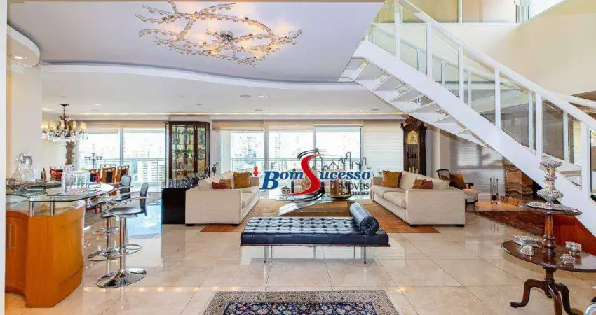 Cobertura com 4 dormitórios à venda, 847 m² por r$ 8.490.000 - perdizes - são paulo/sp