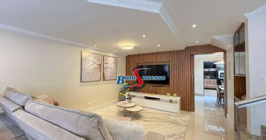 Sobrado com 3 dormitórios à venda, 165 m² por r$ 1.449.000,00 - vila carrão - são paulo/sp