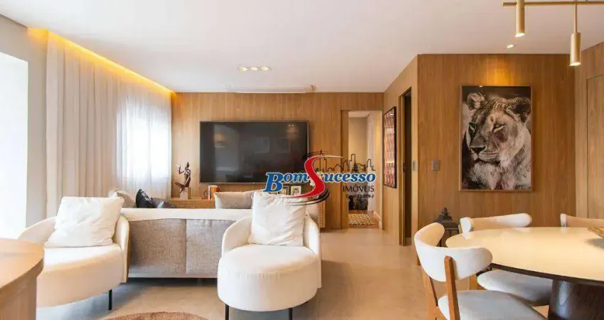 Apartamento com 3 dormitórios à venda, 115 m² por r$ 2.290.000,00 - vila regente feijó - são paulo/sp