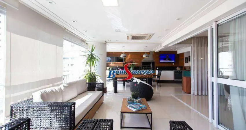 Apartamento com 4 dormitórios à venda, 242 m² por r$ 3.799.000,00 - tatuapé - são paulo/sp