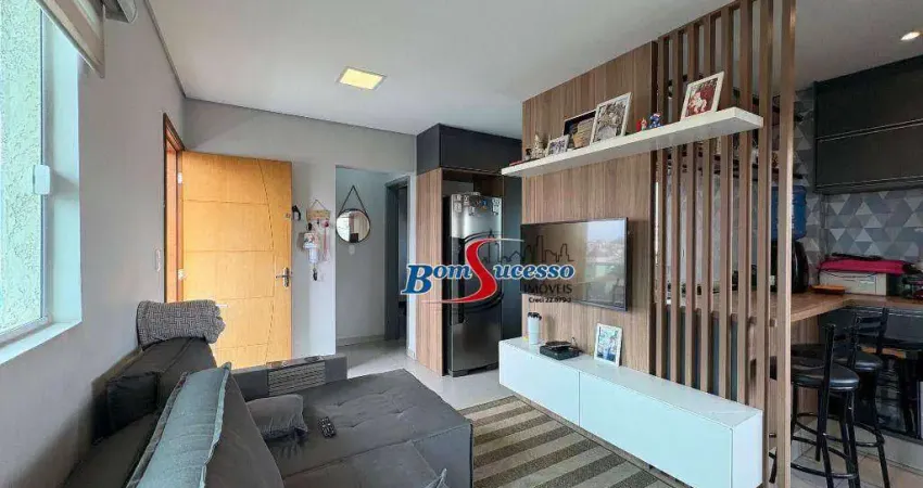 Apartamento com 2 dormitórios à venda, 80 m² por r$ 479.900,00 - chácara mafalda - são paulo/sp