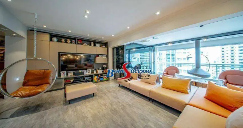 Apartamento com 3 dormitórios à venda, 280 m² por r$ 5.000.000,00 - jardim anália franco - são paulo/sp