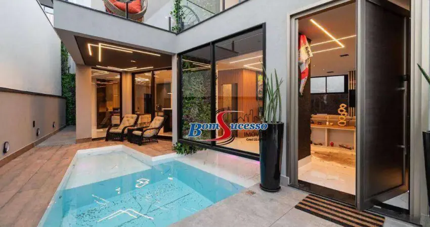 Sobrado com 3 dormitórios à venda, 290 m² por r$ 4.290.000,00 - residencial real park - arujá/sp