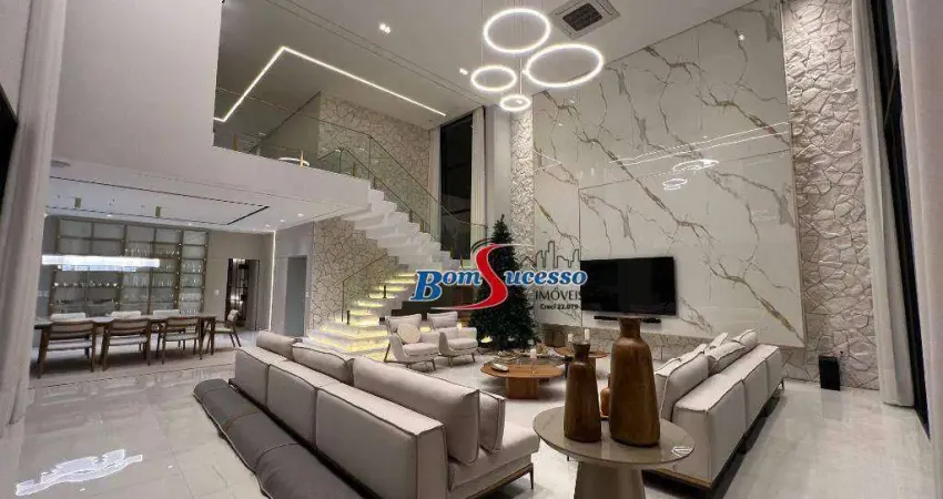 Sobrado com 5 dormitórios à venda, 950 m² por r$ 9.590.000 - condomínio residencial ecoville - araçariguama/sp