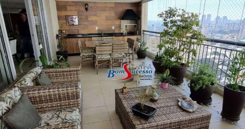 Apartamento com 3 dormitórios à venda, 192 m² por r$ 2.320.000,00 - tatuapé - são paulo/sp