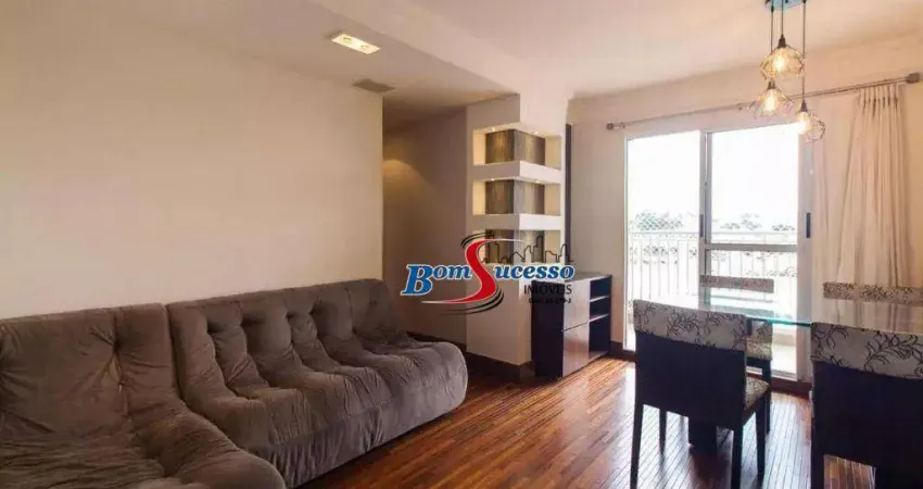 Apartamento com 3 dormitórios, 61 m² - venda por r$ 649.000 ou aluguel por r$ 5.565/mês - vila ema - são paulo/sp