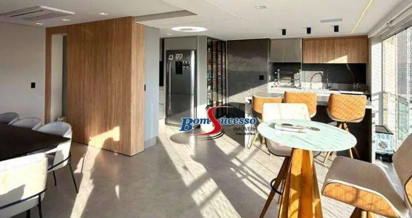 Apartamento com 3 dormitórios à venda, 179 m² por r$ 3.280.000,00 - tatuapé - são paulo/sp
