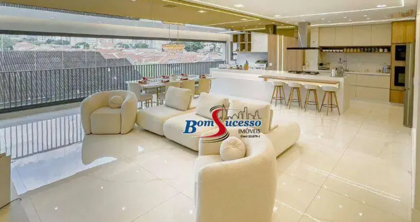 Apartamento com 2 dormitórios à venda, 190 m² por r$ 2.700.000 - tatuapé - são paulo/sp