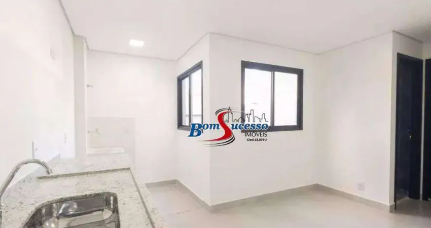 Apartamento com 1 dormitório à venda, 30 m² por r$ 210.000,00 - vila carrão - são paulo/sp