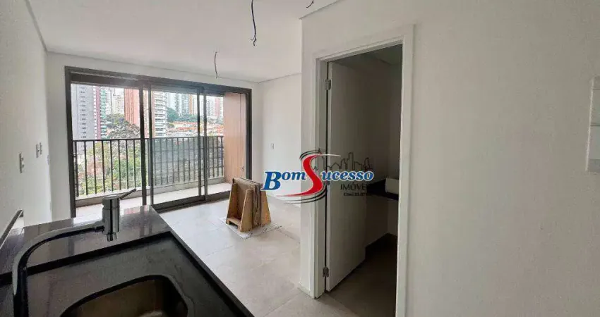 Studio com 1 dormitório à venda, 25 m² por r$ 379.900 - jardim anália franco - são paulo/sp
