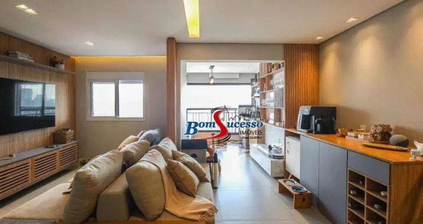 Apartamento com 1 dormitório à venda, 66 m² por r$ 849.900 - tatuapé - são paulo/sp