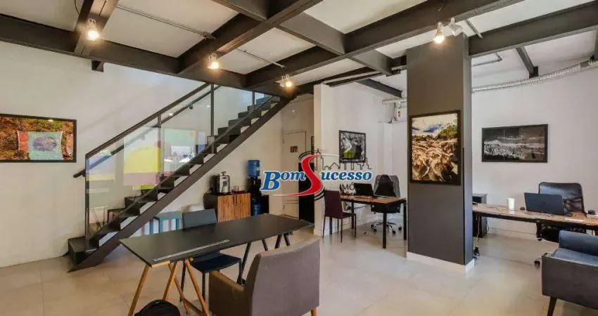 Salão para alugar, 127 m² por r$ 11.525,65/mês - tatuapé - são paulo/sp