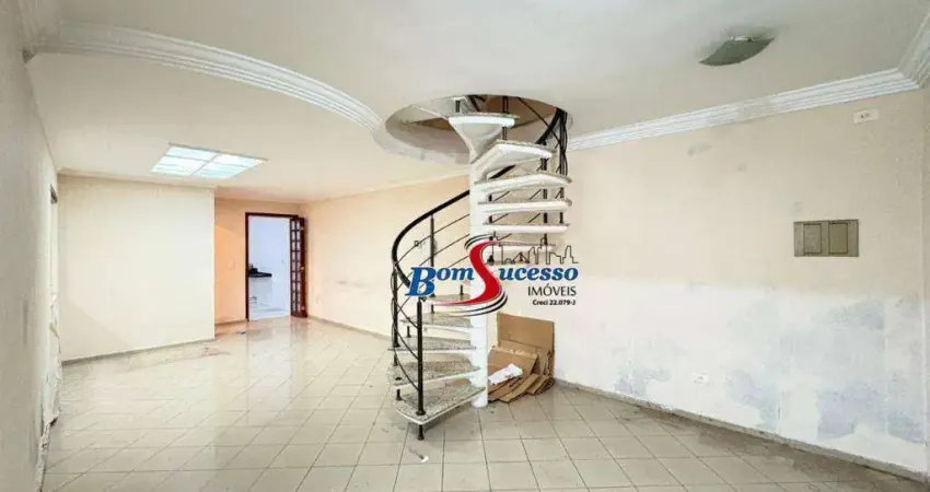 Sobrado com 3 dormitórios à venda, 235 m² por r$ 699.000,00 - água rasa - são paulo/sp