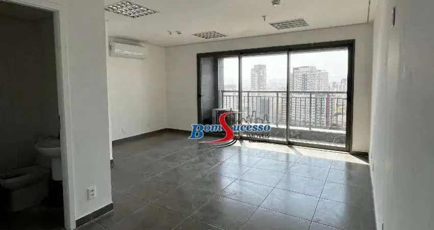 Sala para alugar, 40 m² por r$ 6.400/mês - tatuapé - são paulo/sp