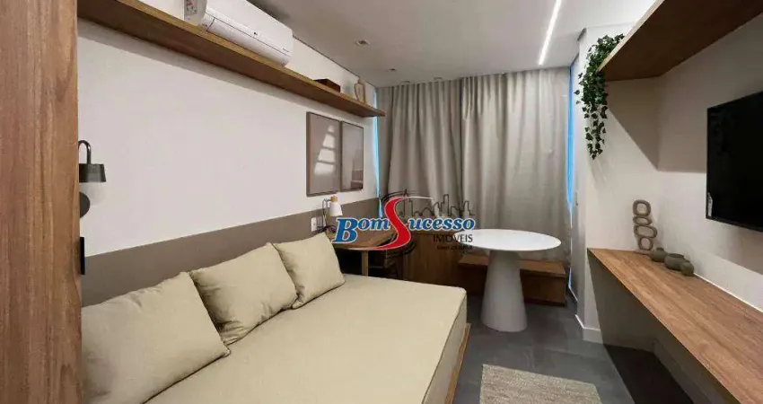 Studio com 1 dormitório para alugar, 20 m² por r$ 3.240/mês - tatuapé - são paulo/sp