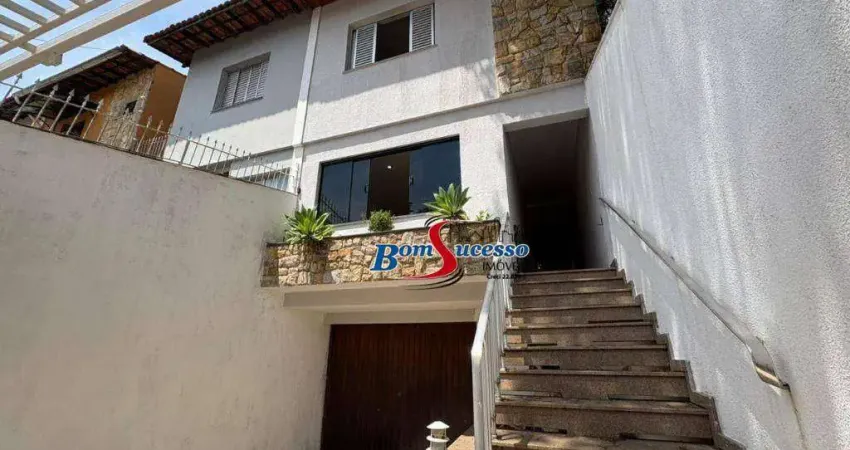 Sobrado com 3 dormitórios para alugar, 171 m² por r$ 4.780,00/mês - jardim vila formosa - são paulo/sp