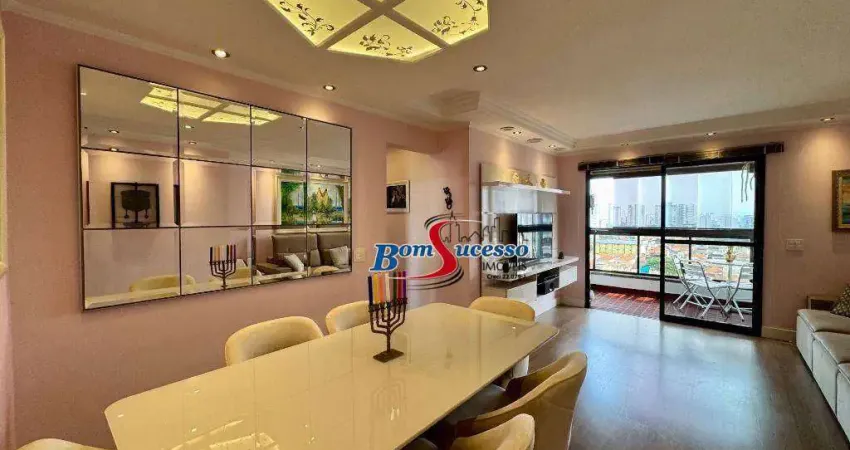 Apartamento com 2 dormitórios à venda, 94 m² por r$ 1.100.000 - tatuapé - são paulo/sp