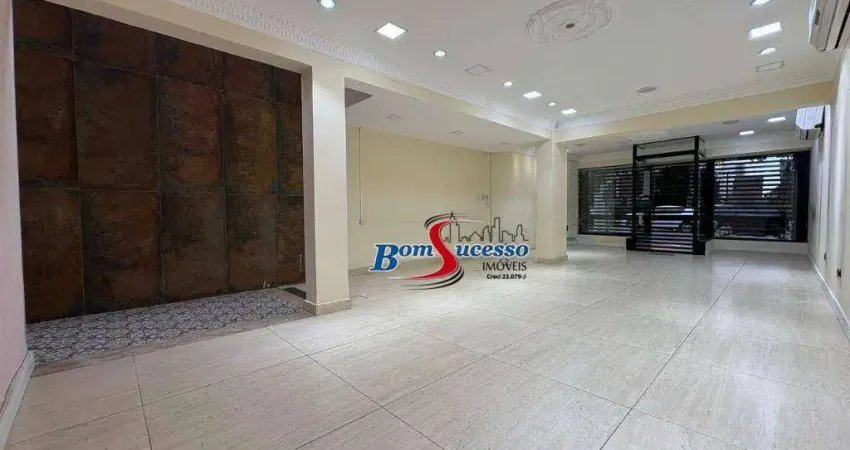 Salão para alugar, 163 m² por r$ 13.089,63/mês - jardim anália franco - são paulo/sp