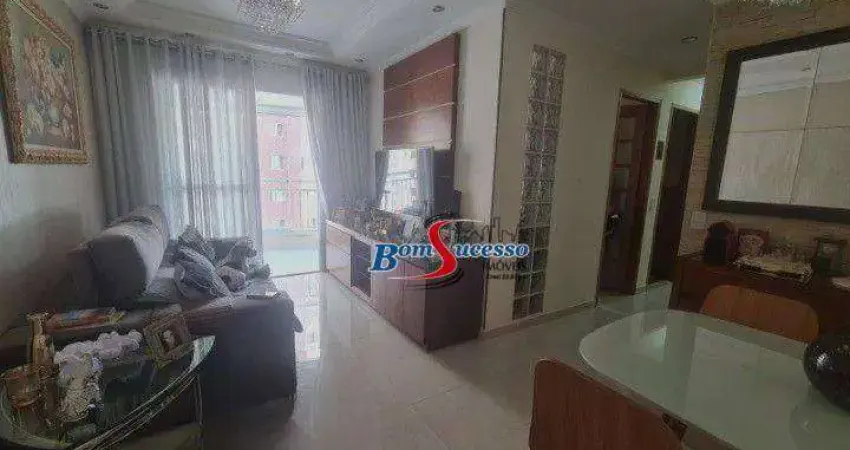 Apartamento com 3 dormitórios à venda, 75 m² por r$ 789.000,00 - tatuapé - são paulo/sp