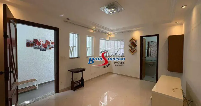 Sobrado com 3 dormitórios para alugar, 200 m² por r$ 6.413,90/mês - chácara mafalda - são paulo/sp