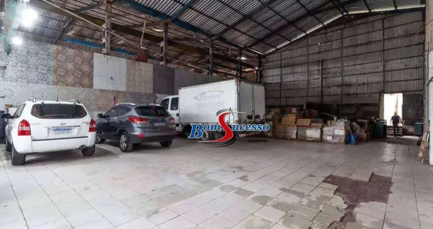 Galpão para alugar, 620 m² por r$ 17.500/mês - vila bancária - são paulo/sp