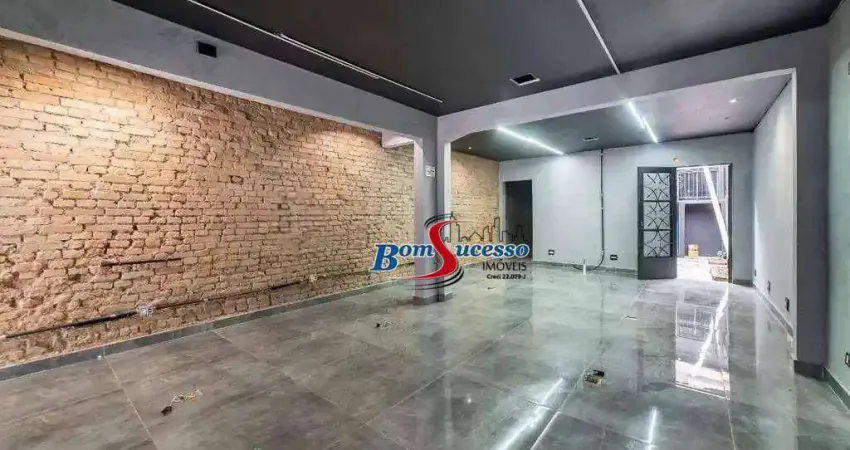 Salão para alugar, 90 m² por r$ 6.602/mês - tatuapé - são paulo/sp