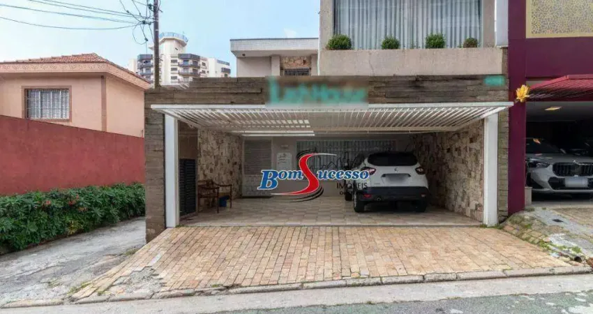 Sobrado com 12 dormitórios, 252 m² - venda por r$ 2.650.000 ou aluguel por r$ 18.973/mês - jardim anália franco - são paulo/sp