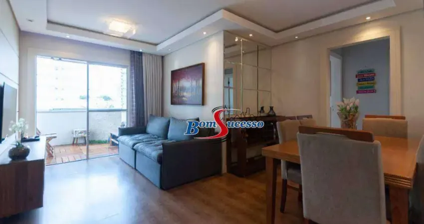 Apartamento com 2 dormitórios à venda, 63 m² por r$ 599.000 - parque da mooca - são paulo/sp