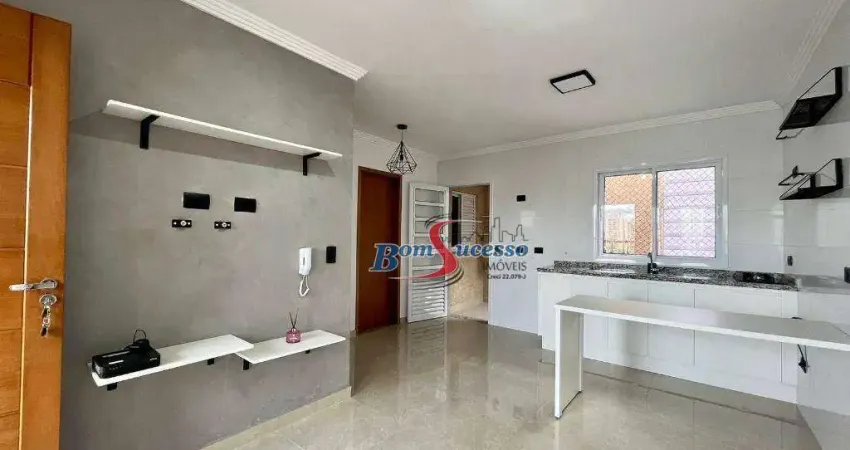 Apartamento com 2 dormitórios para alugar, 44 m² por r$ 2.412,77/mês - chácara mafalda - são paulo/sp