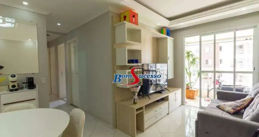 Apartamento com 3 dormitórios à venda, 75 m² por r$ 775.000 - tatuapé - são paulo/sp