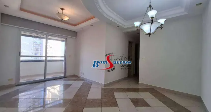 Apartamento com 3 dormitórios para alugar, 78 m² por r$ 4.940/mês - tatuapé - são paulo/sp