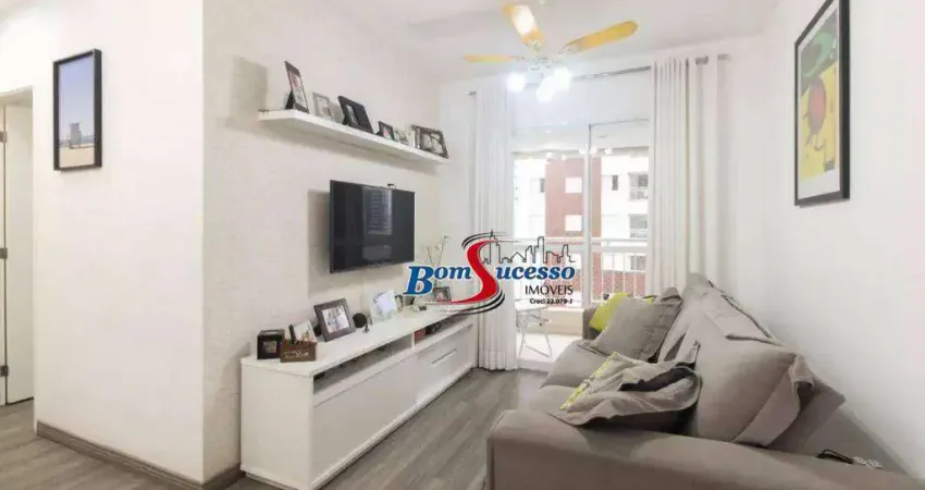 Apartamento com 3 dormitórios à venda, 75 m² por r$ 789.000 - tatuapé - são paulo/sp