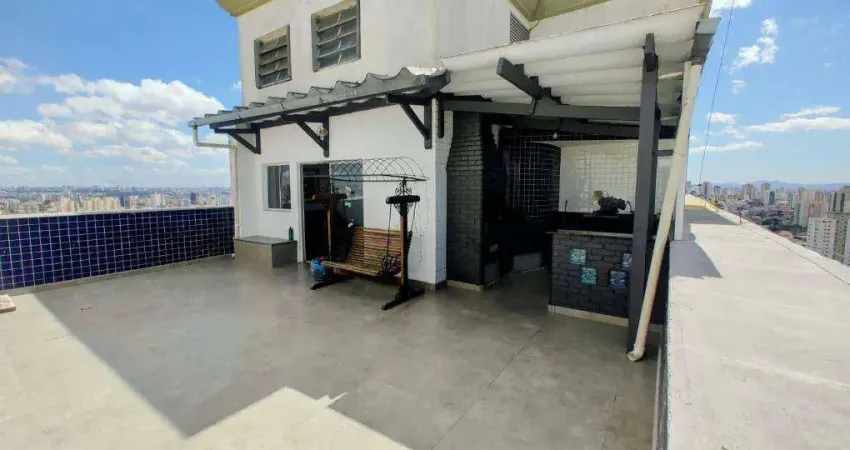 Cobertura com 2 dormitórios à venda, 160 m² por r$ 890.000,00 - vila santa clara - são paulo/sp