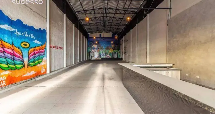 Galpão, 400 m² - venda por r$ 3.800.000,00 ou aluguel por r$ 23.700,00/mês - tatuapé - são paulo/sp