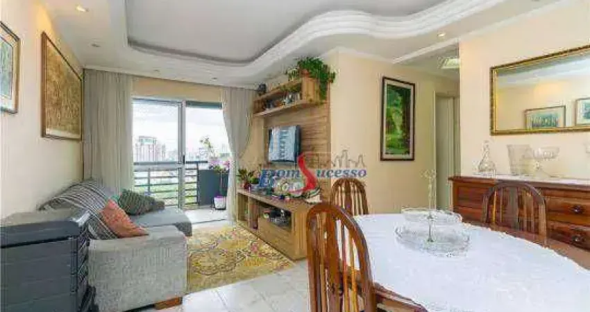 Apartamento com 3 dormitórios à venda, 72 m² por r$ 710.000,00 - tatuapé - são paulo/sp