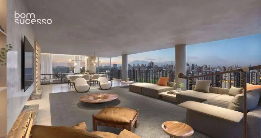 Apartamento com 4 dormitórios à venda, 254 m² por R$ 6.000.000 - Jardim Anália Franco - São Paulo/SP