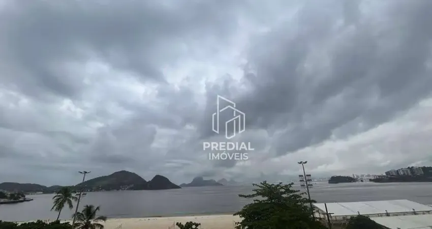 Apartamento com 3 dormitórios à venda, 200 m² por r$ 2.200.000,00 - icaraí - niterói/rj