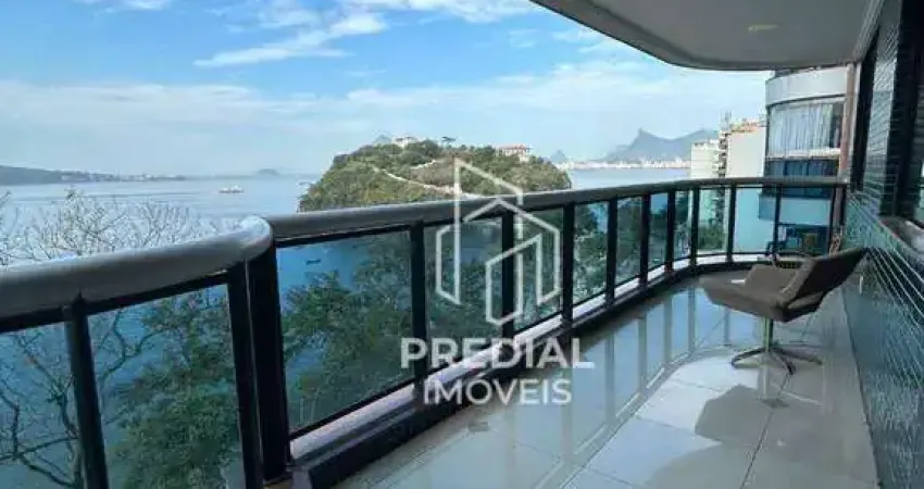 Apartamento com 4 dormitórios, 337 m² - venda por r$ 3.600.000,00 ou aluguel por r$ 13.850,00/mês - ingá - niterói/rj