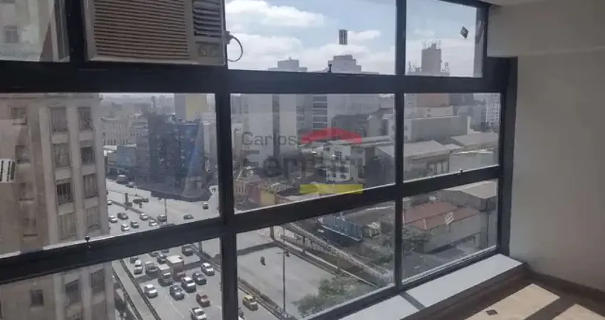 Apartamento  mobiliado 1 quarto -Prédio Mirante do Vale  Anhangabaú -  Centro - São Paulo