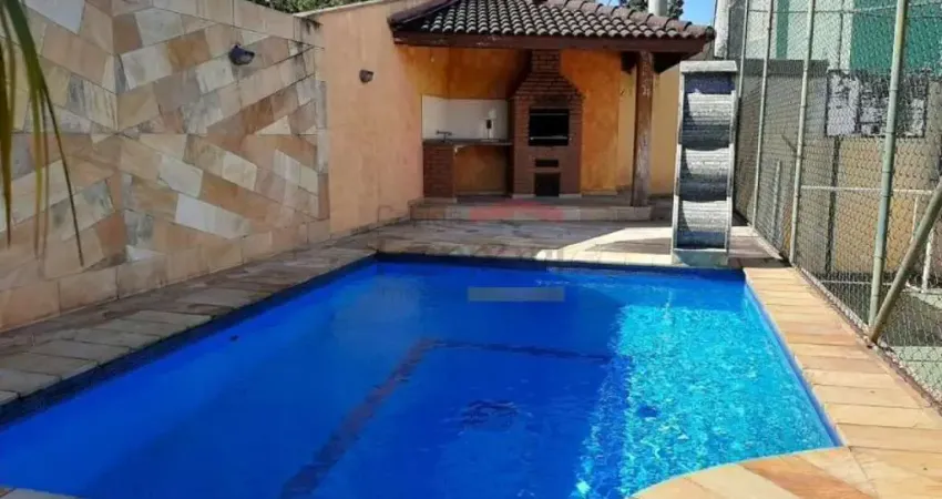 SOBRADO NO JARDIM VIRGINIA BIANCA, 3 SUITES, PISCINA, QUADRA, 8 VAGAS