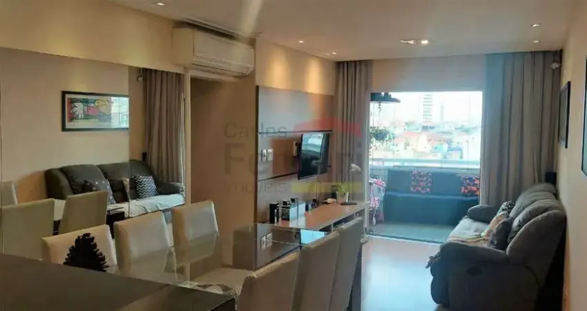 APARTAMENTO NA VILA ISOLINA MAZZEI  COM 3 DORMITÓRIOS, SENDO 1 SUÍTE, 2 VAGAS DE GARAGEM + LAZER