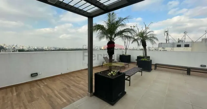 Casa Verde, Studio novo com 31m² sala, cozinha, lavanderia, banheiro, 01 dormitório e mobiliado !