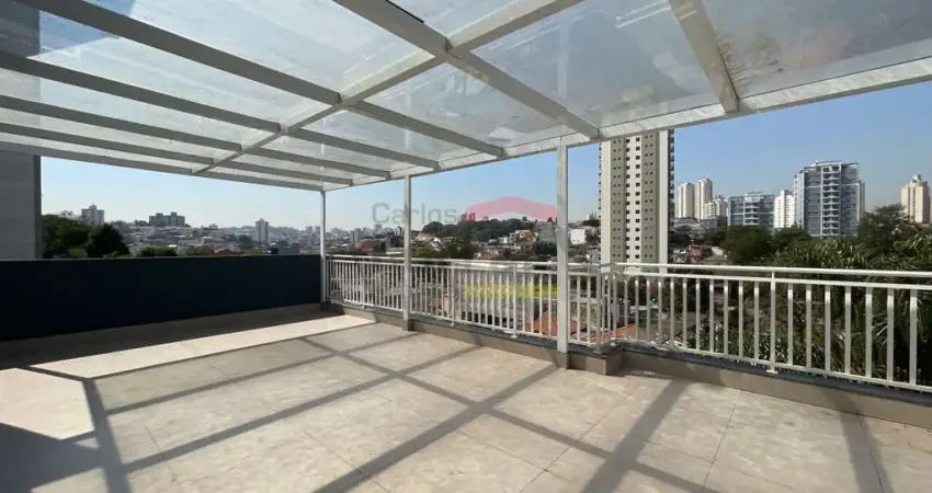 Cobertura no Mandaqui, 3 dormitórios, sala, cozinha, banheiro, quintal, área de serviço e 1 vaga