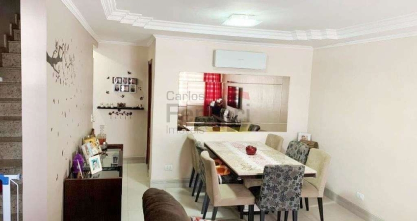 Casa em condomínio 3 dormitórios, 1 suíte, 3 vagas na Vila Mazzei.