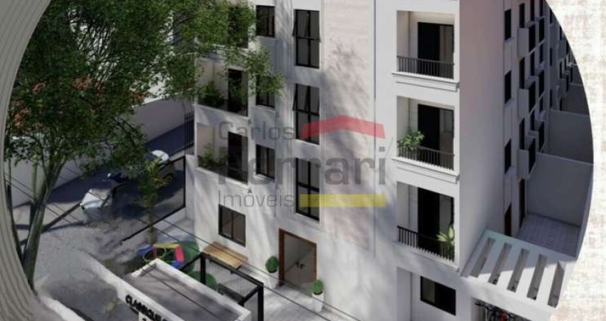 Apartamento 40m² Perdizes 2 dormitórios sacada sem vaga Salão de Festa Coworking FirePlace Playgroud